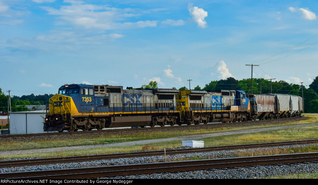 CSX 7353 + 7838